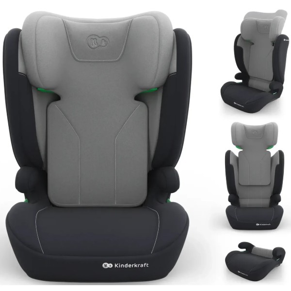 Фото - Автокрісло Kinderkraft i-Spark 2 Plus i-Size Grey (KCISPA02GRYPL00)